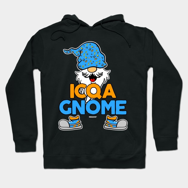 Christmas Peak Coworker Swagazon Associate ICQA Gnome Hoodie by Swagazon